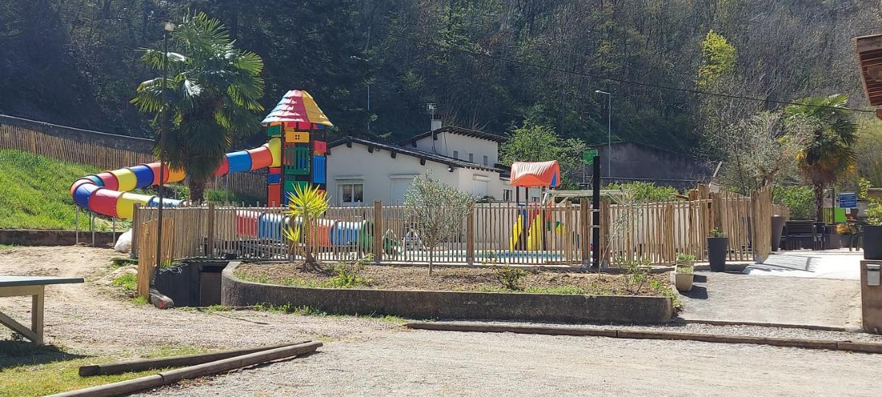 Camping Les Sables ตูร์นง-โซร์-โฮน ภายนอก รูปภาพ